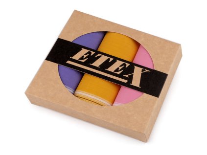 Dámský kapesník / dárková kazeta (Varianta 2 mix tmavý, Balení 1 krab.)