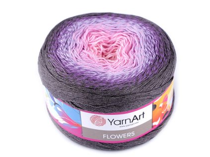 Pletací příze Flowers 250 g (Varianta 1 (268) béžová, Balení 1 ks)