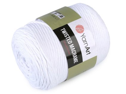 Pletací příze Twisted Macrame 500 g rozčesávací (Varianta 1 (751) bílá, Balení 1 ks)
