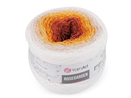 Bavlněná pletací příze Rosegarden 250 g (Varianta 1 (307) krémová nejsvět., Balení 1 ks)