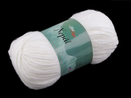 Pletací příze Nepál 100 g (Varianta 1 (6002) bílá, Balení 1 ks)