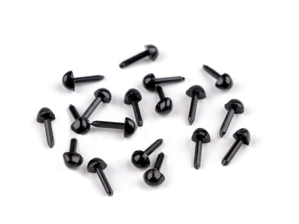 Čumák k zapíchnutí 4x5 mm (Varianta černá, Balení 30 ks)