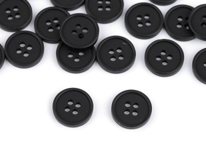 Knoflík velikost 24", 28", 32", 36" (Varianta 1 (24") černá, Balení 20 ks)