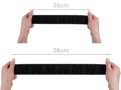 Pruženka měkká na lemy oděvů šíře 50 mm (Varianta 1 béžová tmavá, Balení 1 m)