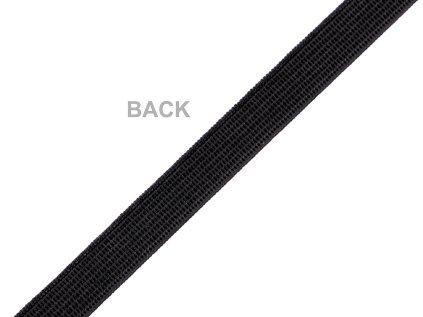 Pruženka šíře 10 mm s celoplošným silikonem (Varianta černá, Balení 45 m)