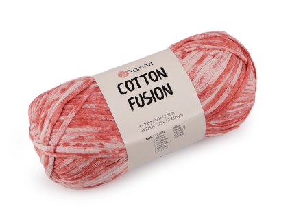Bavlněná pletací příze Cotton Fusion 100 g (Varianta 3 (3653) multikolor, Balení 1 ks)