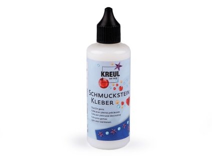 Lepidlo na štrasové kamínky 80 ml (Varianta transparent, Balení 1 ks)