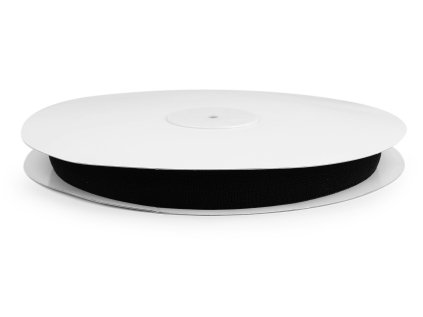 Suchý zip plyš šíře 39 mm elastický (Varianta černá, Balení 1 m)