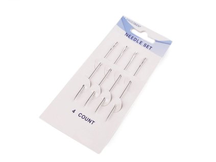 Jehly šicí dlouhé (Varianta nikl, Balení 1 karta)