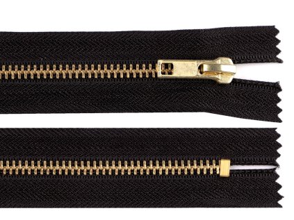 Kovový zip No 5 délka 18 cm (jeansový) (Varianta 330 modrá tmavá, Balení 1 ks)