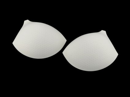 Košíčky do plavek / korzetů s perforací soft velikost 32 (Varianta Off White, Balení 1 pár)