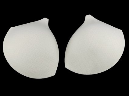 Košíčky do plavek / korzetů s perforací soft velikost 36 (Varianta Off White, Balení 1 pár)