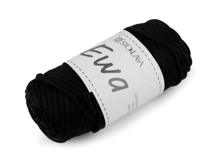 Pletací a háčkovací příze macrame Ewa Ø4 mm 90 g (Varianta 6 zelená, Balení 1 ks)