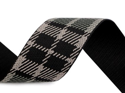 Popruh šíře 50 mm (Varianta černá zelená, Balení 45 m)