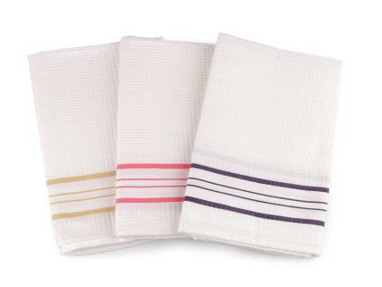 Bavlněná utěrka vaflová 50x58 cm (Varianta 3 modrá tmavá, Balení 1 ks)