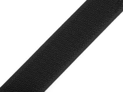 Suchý zip háček šíře 25 mm (Varianta černá, Balení 1 m)