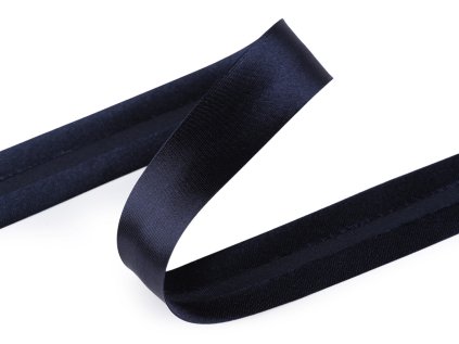 Šikmý proužek saténový šíře 20 mm zažehlený (Varianta 4 (043) krémová světlá, Balení 25 m)