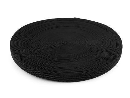 Pruženka šíře 25 mm (Varianta černá, Balení 1 m)