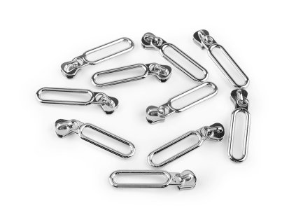 Jezdec ke kostěným zipům No 5 (Varianta 1 nikl, Balení 10 ks)