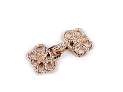 Ozdobné filigránové zapínání (Varianta 1 nikl, Balení 1 pár)