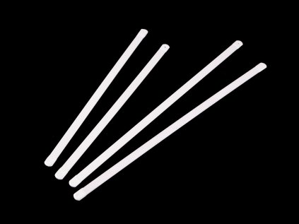 Výztuž do korzetu kovová šíře 8 mm, délka 20; 25 cm (Varianta 1 (20 cm) bílá, Balení 2 ks)