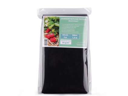 Zahradní netkaná textilie mulčovací (Varianta černá, Balení 5 m)
