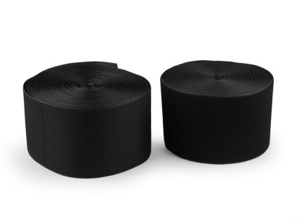 Suchý zip háček + plyš šíře 15 cm PES (Varianta černá, Balení 1 m)