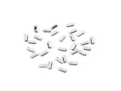 Nažehlovací kamínky hotfix obdélníček rovné broušení 3x7 mm (Varianta crystal, Balení 2 g)