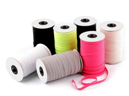 Prádlová pruženka šíře 9 mm (Varianta 1 bílá, Balení 90 m)