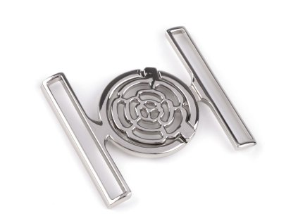 Kovové zapínání / opasková spona, průvlek 50 mm (Varianta 1 nikl, Balení 1 pár)