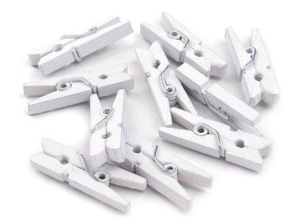 Dřevěný kolíček 4x25 mm (Varianta 5 přírodní sv., Balení 10 ks)