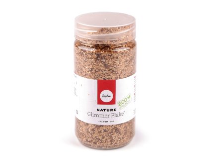 Dekorativní zdobící slídové vločky 370 ml (Varianta 1 stříbrná, Balení 1 ks)