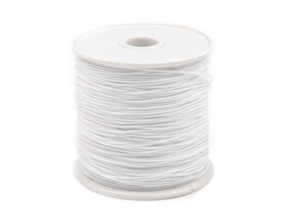 Šňůrka PES Ø0,5 mm (Varianta 12 černá s vlascem, Balení 1 ks)