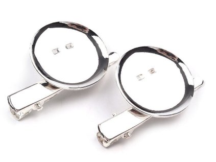 Brožový můstek 30x47 mm (Varianta 1 platina, Balení 2 ks)