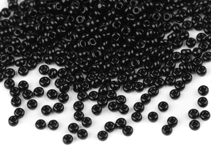 Rokajl Preciosa 8/0 - 3 mm (Varianta 23980 černá, Balení 20 g)