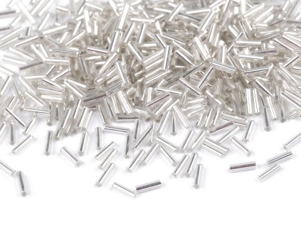 Rokajl hladké tyčky 6 mm (Varianta 31 stříbrná, Balení 50 g)