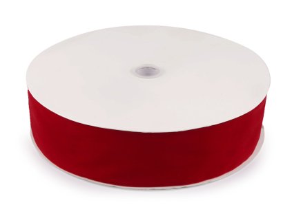 Sametová stuha šíře 50 mm (Varianta 2 černá, Balení 1 m)