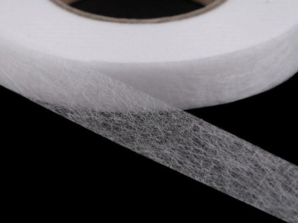 Zažehlovací páska šíře 15 mm pavučinka (Varianta bílá, Balení 63 m)