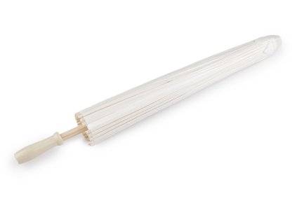 Papírový deštník / slunečník ke svatebnímu focení a domalování Ø83 cm