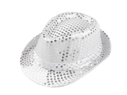 Klobouk s flitry na karneval a párty (Varianta 4 pink, Balení 1 ks)