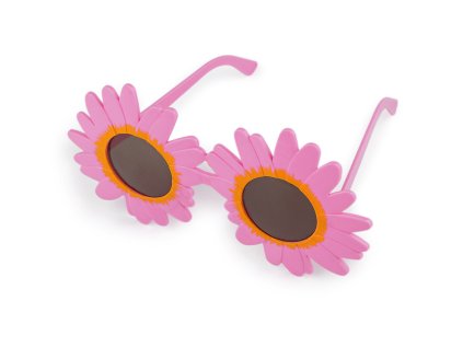 Párty / karnevalové brýle květy (Varianta 1 bílá, Balení 1 ks)