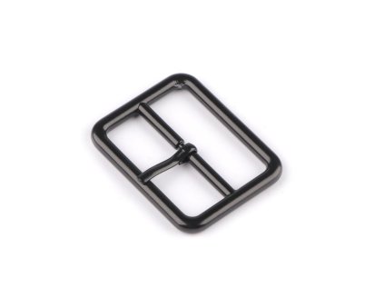 Kovová spona / opasková přezka, průvlek 30; 35; 40 mm (Varianta 1 (30 mm) černý lak, Balení 10 ks)