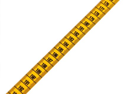 Metr krejčovský německá kvalita 150 cm, 200 cm (Varianta 1 (200 cm) žlutá, Balení 1 ks)