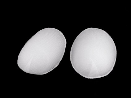 Vycpávky raglánové tloušťka 13 mm obšívané (Varianta 1 bílá, Balení 1 pár)