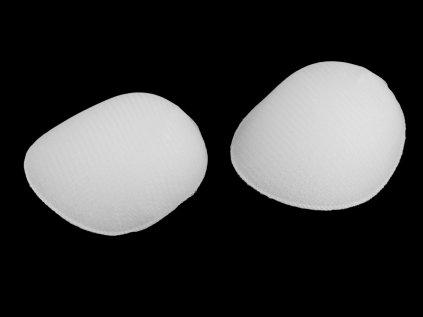 Vycpávky raglánové tloušťka 15 mm obšívané (Varianta bílá, Balení 1 pár)