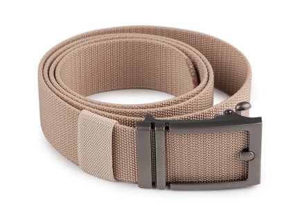 Pánský pásek šíře 3,5 cm (Varianta 2 béžová tm., Balení 1 ks)