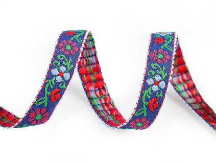 Vzorovka šíře 15 mm (Varianta 2 modrá, Balení 1 m)