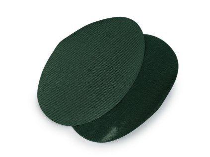 Nažehlovačka / záplata ovál 10x15,5 cm (Varianta 1 zelená, Balení 2 ks)