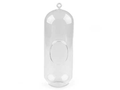 Aerárium / skleněný válec 10,5x29 cm (Varianta transparent, Balení 1 ks)