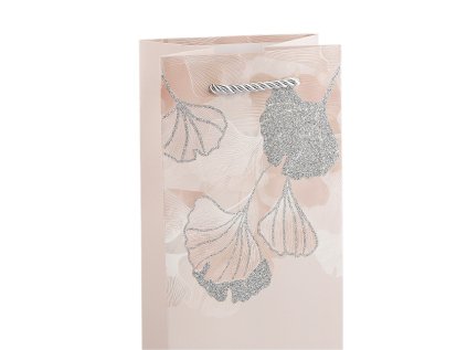 Dárková taška na láhev s glitry (Varianta mix, Balení 4 ks)